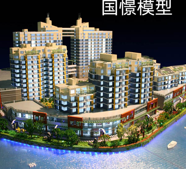 平江县建筑模型